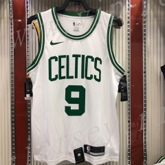 Boston Celtics White #9 NBA Jersey-311