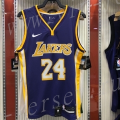 Los Angeles Lakers Purple #24 NBA Jersey-311