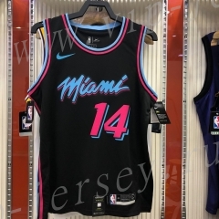 Miami Heat Black #14 NBA Jersey-311