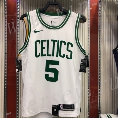 Boston Celtics White #5 NBA Jersey-311