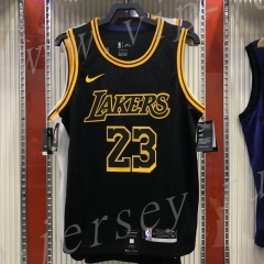 Snakeskin Version Los Angeles Lakers Black #23 NBA Jersey-311
