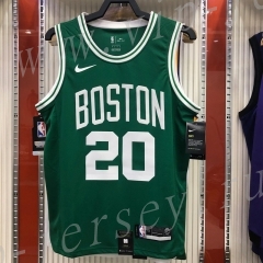 Boston Celtics Green #20 NBA Jersey-311