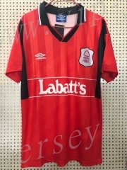 Retro Version 94-95 Nottingham Forest Red Thailand Soccer Jersey AAA-811