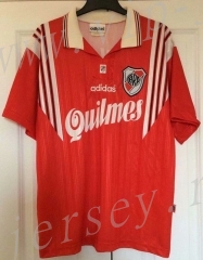 Retro Version 95-96 CA River Plate Red Thailand Soccer Jersey AAA-503
