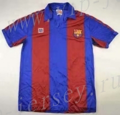 Retro Version 82-84 Barcelona Home Red&Blue Thailand Soccer Jersey AAA-503