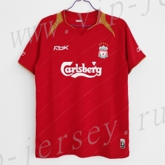 Retro Version 05-06 Liverpool Home Red Thailand Soccer Jersey AAA-C1046