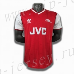 Retro Version 86 Arsenal Home Red Thailand Soccer Jersey AAA-c1046