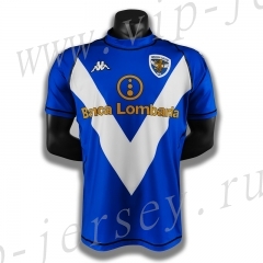Retro Version 2002-2003 Brescia Calcio Home Blue Thailand Soccer Jersey AAA-c1046