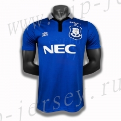 Retro Version 95 Everton Home Blue Thailand Soccer Jersey AAA-c1046