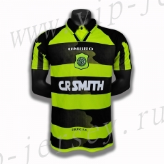 Retro Version 96-97 Celtic Away Black&Green Thailand Soccer Jersey AAA-C1046