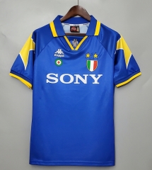 Retro Version 95-97 Juventus Blue Thailand Soccer Jersey AAA-7T