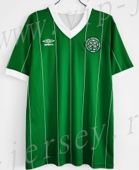 Retro Version 84-86 Celtic 2nd Away Black Thailand Soccer Jersey AAA-C1046