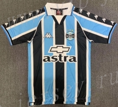 Retro version 2000 Grêmio FBPA Home Blue Thailand Soccer Jersey AAA-811