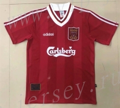 Retro Version 95-96 Liverpool Home Red Thailand Soccer Jersey AAA-908