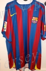 Retro Version 2006 Barcelona Home Red&Blue Thailand Soccer Jersey AAA