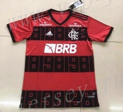 Classic Version  Flamengo Home Red&Black Thailand Soccer Jersey AAA-809