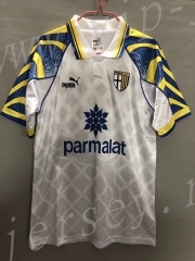 Retro version 95-97 UD Las Palmas Atlético White Thailand Soccer Jersey AAA-811