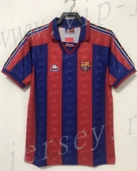 Retro Version 1997 Barcelona Home Red&Blue Thailand Soccer Jersey AAA-811