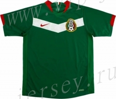 Retro Version 2006 Mexico Home Green Thailand Soccer Jersey-HR