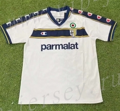 Retro Edition 2002-2003 Parma Calcio Away White Thailand Soccer Jersey AAA-503