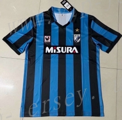 Retro Version 88-90 Inter Milan Home Blue&Black Thailand Soccer Jersey AAA-422