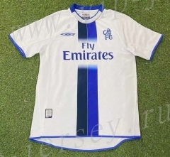Retro Version 04-05 Chelsea Away White Thailand Soccer Jersey AAA-503