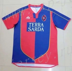Retro Version 03-04 Cagliari Calcio Home Red&Blue Thailand Soccer Jersey AAA-HR