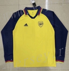 Retro Version Arsenal Red Thailand LS Soccer Jersey AAA-818