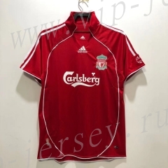 Retro Version 06-08 Liverpool Home Red Thailand Soccer Jersey AAA-811