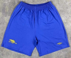 Retro Version 71-79 Arsenal Away Blue Thailand Soccer Shorts-510