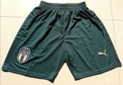 2020 European Cup Italy 2nd Away Green Thailand Soccer Shorts