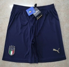 2020 European Cup Italy Royal Blue Thailand Soccer Shorts