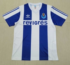 Retro Version 99-93 Porto Home Blue&White Thailand Soccer Jersey AAA-503