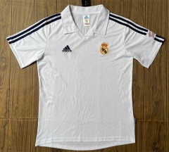 Retro Version 2002 Real Madrid White Thailand Soccer Jersey AAA-SL