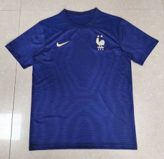 2022-2023 France Home Blue Thailand Soccer Jersey AAA-8090