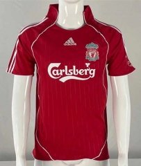 Retro Version 06-07 Liverpool Home Red Thailand Soccer Jersey AAA-503