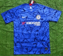 Retro Version Version 19-20 Chelsea Home Blue Thailand Soccer Jersey AAA-817