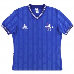 Retro Version 85-87 Chelsea Home Blue Thailand Soccer Jersey AAA-512