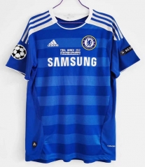 Retro Version 11-12 Chelsea Home Blue Thailand Soccer Jersey AAA-503