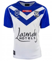 2022 NRL BullDogs Blue&White Thailand Rugby Shirt