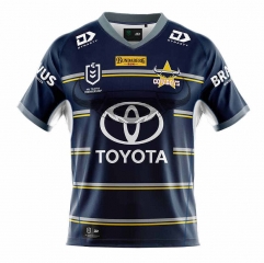 2022 NRL Cowboy Home Blue Thailand Rugby Jersey