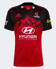 2022 Crusader Home Red Thailand Rugby Jersey