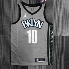 2022 Jordan Edition Brooklyn Nets Gray #10 NBA Jersey-311