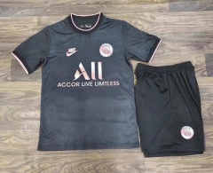 2022-2023 Paris SG Black Soccer Uniform-709