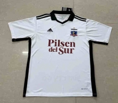 2022-2023 Colo-Colo Home White Thailand Soccer Jersey AAA-5177