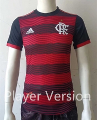 Player Version 2022-2023 Flamengo Home Red&Black Thailand Soccer Jersey AAA-807