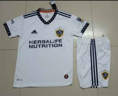 2022-2023 Los Angeles Galaxy Home White Soccer Uniform-718