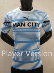 Player Version 2022-2023 Special Version Manchester City Blue&White Thailand Soccer Jersey AAA-9926