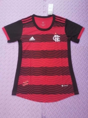 2022-2023 Flamengo Home Red and Black Women Thailand Soccer Jersey AAA-708