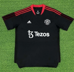 2022-2023 Manchester United Black Thailand Soccer Jersey AAA-403